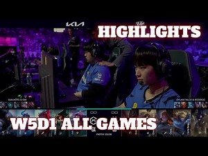 LEC Spring 2025 W5D1 - All Games Highlights | Full Day Week 5 Day 1 LEC Spring 2025