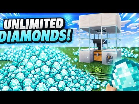 How to make unlimited diamonds farm in minecraft 