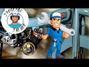 Mobylette - Motoconfort AU79 overhaul from 1966 and first start