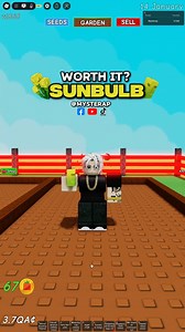 9.4K views · 57 reactions | SUNBULB SEED IN GROW A GARDEN | ROBLOX #growagarden #gaming #roblox #showcase #tutorials | Mysterap | Facebook