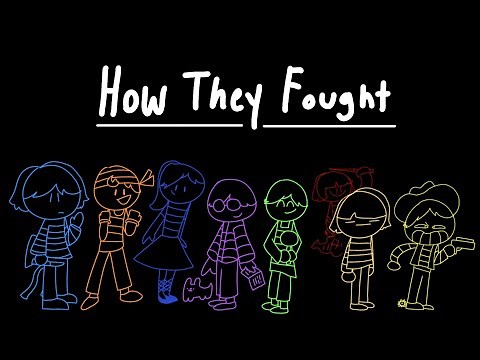 How I think the 7 human souls fought | UNDERTALE (Remade)