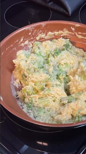 Broccoli Cheese Rice Casserole