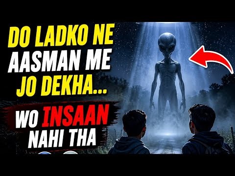 Do Ladko Ne Alien Dekha 😱 | Raat Ko Aasmaan Se Aaya Alien 👽 | Scary Horror Story