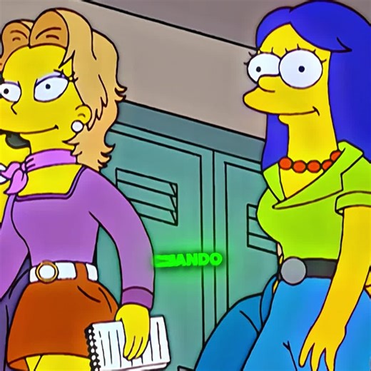 Volcán en Springfield.#simpsons