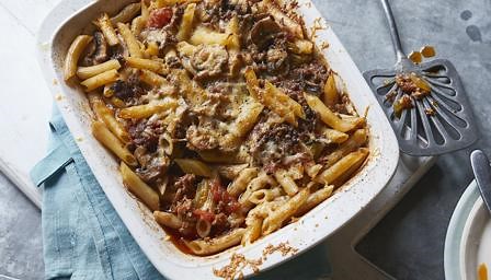 Bolognese pasta bake recipe