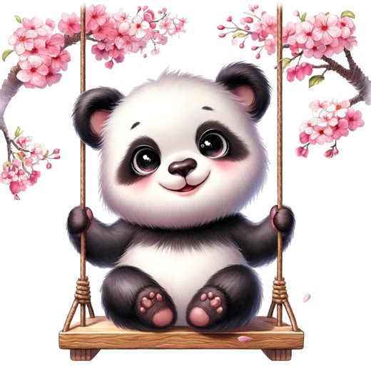 Panda Cub 9 Cross Stitch Pattern, Kids Room Decor (PDF) - Etsy