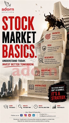 🚨 STOCK MARKET FOR BEGINNERS: LEARN THESE BASICS BEFORE YOU INVEST.