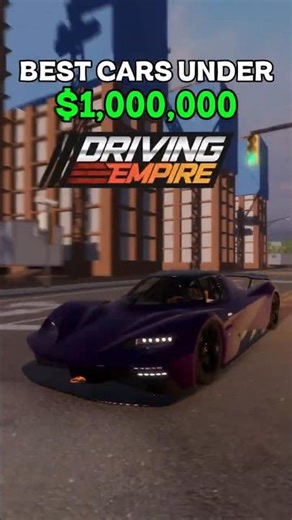 💸Best CARS UNDER $1M in Driving Empire!