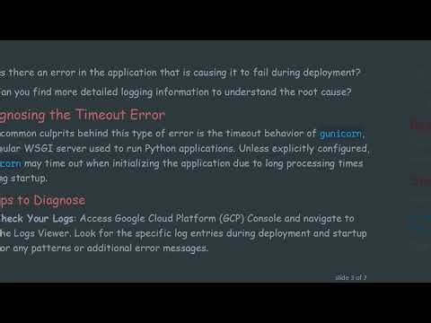 How to Resolve Timeout Error When Deploying Django to Google App Engine's Flexible Environment