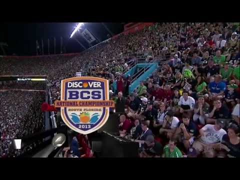 2012 BCS National Championship - #2 Alabama vs. #1 Notre Dame (HD)