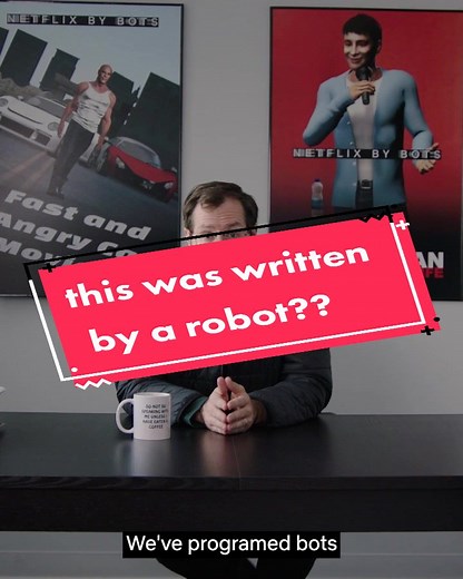 technology is incredible. part of the #Netflixbybots documentary on Netflix Is A Joke's #youtube #keatonpatti #iforcedabot #bots #bot #automation #predictivetext #algorithm #scifi #maffia #sports #movie #fypシ