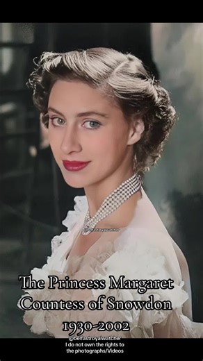 Princess Margaret Countess of Snowdon Aunt of Current King Charles III of The United Kingdom, Princess Margaret 1930-2002 was The Daughter of King George VI and Queen Elizabeth (The Queen Mother) and Sister of Queen Elizabeth II, Princess Margaret Married in 1960 to Antony Armstrong-Jones Later The 1st Earl of Snowdon They divorced in 1978 Together They have Two Children David Armstrong-Jones The 2nd Earl of Snowdon and Lady Sarah Chatto and 4 Grandchildren Samuel Chatto, Arthur Chatto, Charles 