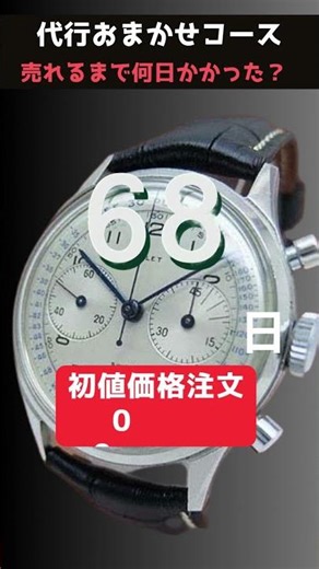 【売れるまで何日かかった？】ギャレット 2reg.クロノグラフ Cal.エクセルシオパーク4