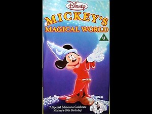 Digitized opening to Mickey's Magical World (UK VHS)