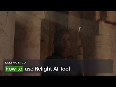 How to use Relight AI Tool | Luminar Neo