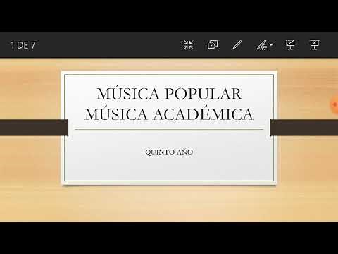 Música Popular y Música Académica
