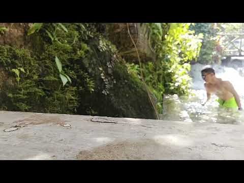 Swimming Day in a Natural Pool