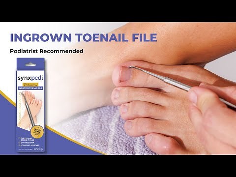 Synxpedi Ingrown Toenail File - Podiatrist Footcare Collection