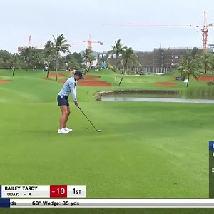 122K views · 2K reactions | ✅ On the green in 2 ✅ Eagle putt in Bailey Tardy has the solo lead at -12! | LPGA | Facebook