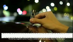 S11 LED Keychain Flashlight, USB Rechargeable Portable Mini Flashlight Keychain, 400 Lumens Multi Function IP65 Waterproof Powerful Flashlight for Outdoor, Camping, Hiking and Emergencies