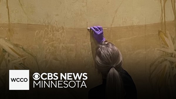 Grant Wood’s corn mural heads to Minneapolis for restoration