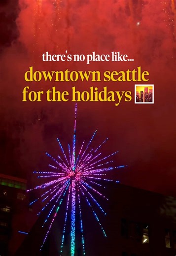 Downtown Seattle is absolutely bringing it this holiday season ✨ @Downtown Seattle Association is hosting FREE ice skating, candlelight concerts, holiday markets & so much more. Check it out! #AVerryMerryDowntown #Seattle #DowntownSeattle #Washington