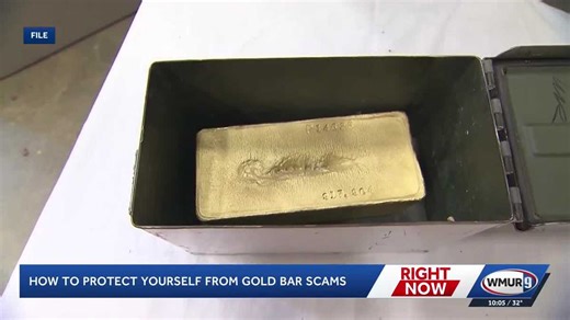 Gold bar scams are on the rise; here's how you can protect yourself