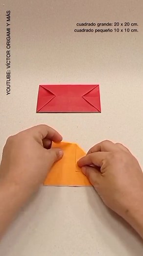 Cómo hacer un sobre de carta y corazón en origami