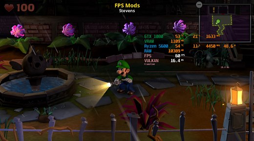 FPS Mods Mod for Luigi's Mansion 2 HD | LM2HD Mods