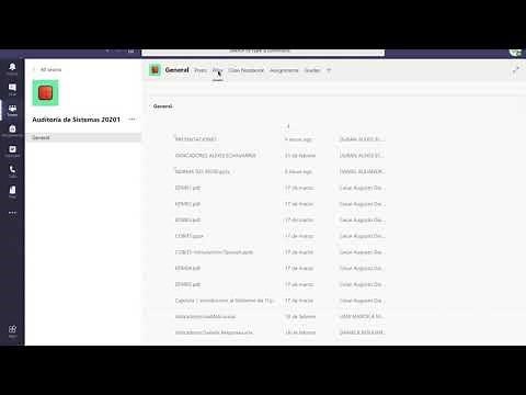 Compartir Archivos en Microsoft Teams