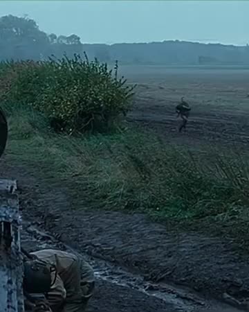 Intense Battle Scene with SS Battalion in Fury Movie