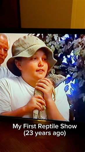My First Reptile Show (23 years ago) #shorts #reptiles