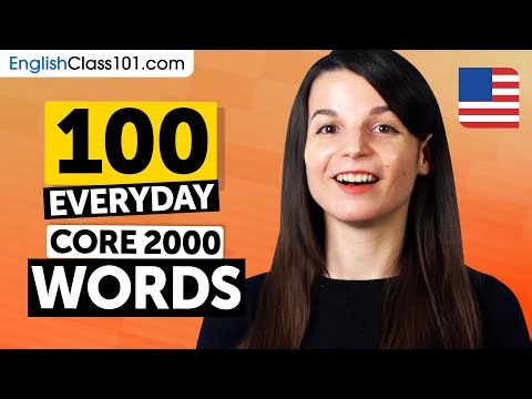 100 Core 2000 Words You’ll Actually Use Every Day
