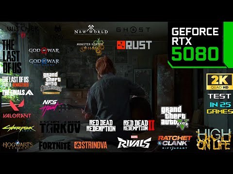 9800X3D RTX 5080 TESTED IN 25 GAMES