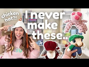 I Crocheted the MOST Random Plushies This Week... 🥴