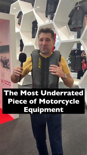 Dr. Mike on Instagram: "Do you ride with an airbag vest? Motorcycle airbag vests are designed to detect a crash and inflate before you hit the ground. Some use a tether that triggers when you separate from the bike. Others use electronic sensors that analyze your motion hundreds of times per second. When they sense a crash pattern, a micro-charge fires a gas canister and inflates the vest. Once inflated, the vest acts like a temporary exoskeleton, spreading impact forces across your chest, ribs,