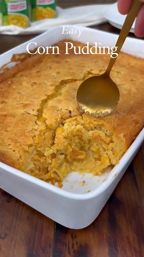 One of my favorite Thanksgiving sides. It’s cozy, creamy, and always the first thing gone. This corn pudding bakes up soft and golden with that perfect sweet-savory balance that works with every holiday plate.. Comment RECIPE and I’ll DM you the full recipe. #cornpudding #thanksgivingrecipes #sidedish #vegtables #corncasserole #holidaycooking #forkyeah #feedfeed #easyrecipes #f52grams | The Salty Cooker