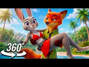 VR 360° Zootopia2: Movie Compilation! | VR 4K