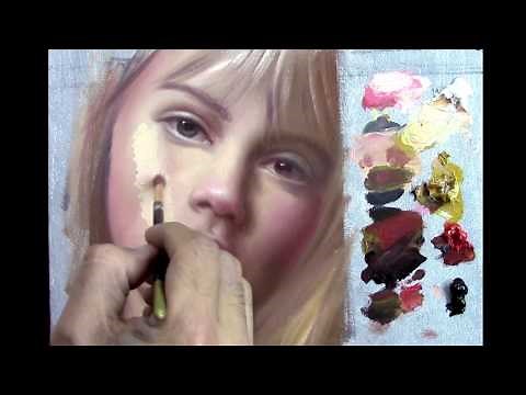 Painting a portrait in a single session, Zorn's Palette