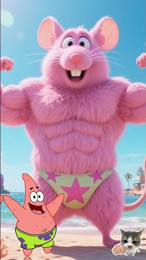 SpongeBob SquarePants as MOUSE All Characters 2025 🌟