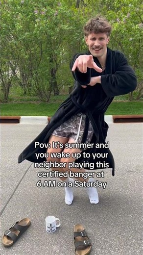 Lawn mower alarm clock