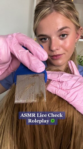 ASMR Lice Check Roleplay 🦠
