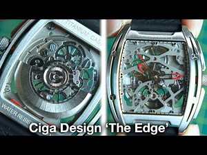 This Skeleton Watch is Incredible!- Ciga Design 'The Edge' Review