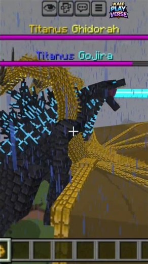 Minecraft Battle: Gojira (Godzilla)vs Ghidorah ⚡🔥 Who Wins? #shorts #viral #yoitubeshorts