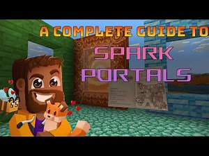 Spark Portals: A Complete guide! (AS OF 1.21.50 2/3/2025) #bedrock #minecraft #minecraftpe