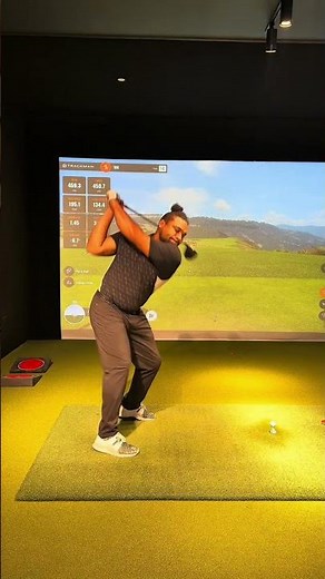 Golf Simulator Secrets: Master Your Spin Rate for HUGE Drives! #shorts