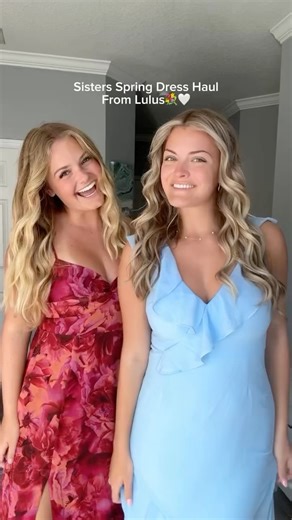 Jacy and Kacy on Instagram: "We’ll be wearing @lulus all spring long!💐🌸🤍#luluspartner #lovelulus"