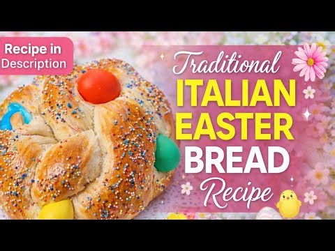 The BEST Italian Easter Bread (Soft, Sweet & Homemade!)