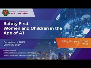 Safety First: Women and Children in the Age of AI