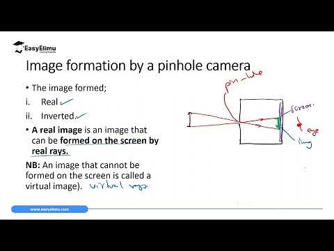 The Pinhole Camera - (Physics Form 1- Rectilinear Propagation of Light Lesson 8 of 16)